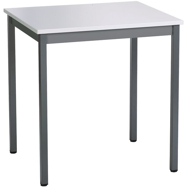 SODEMATUB bureau Programme table universel 70 cm, 4 pieds couleur aluminium