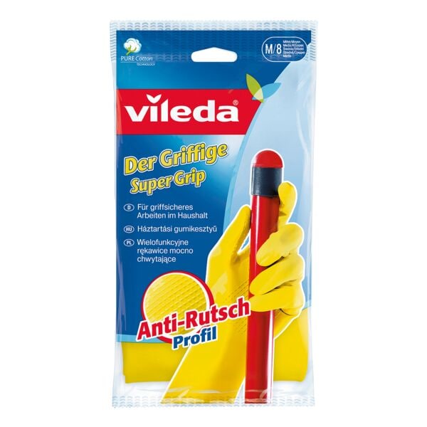 Vileda Gants à usage unique « Bonne préhension » taille : M