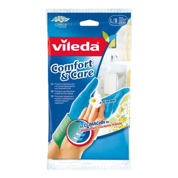 Vileda Gants  usage unique  Comfort & Care  taille : L