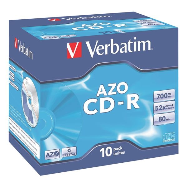Verbatim 10 CD vierges « CD-R »