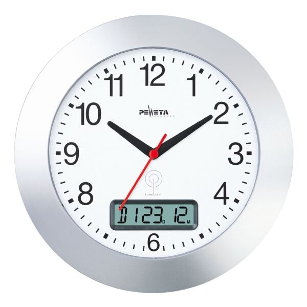 Peweta Uhren Horloge murale radioguide avec affichage numrique 51.170.313