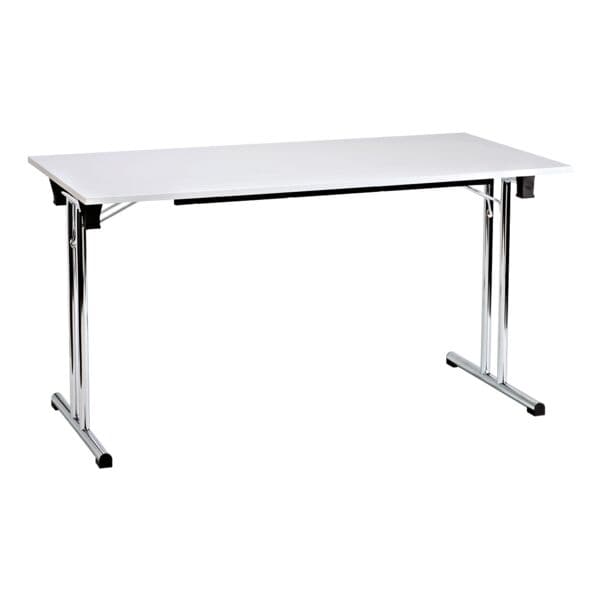 SODEMATUB bureau Programme table universel 160 cm, pliable chrome