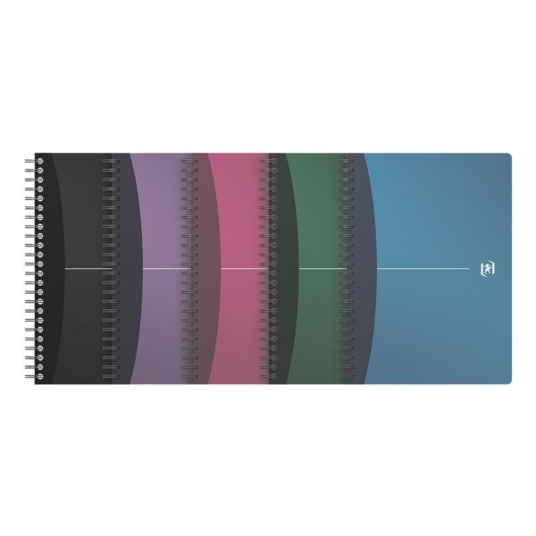 cahier  spirale Oxford Office Urban Mix A5  carreaux, 90 feuille(s)