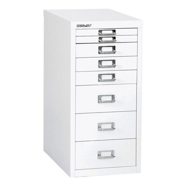 Bisley armoire  tiroirs A4, 1 range, 8 tiroirs
