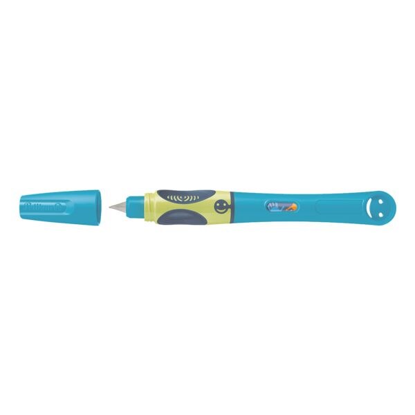 Pelikan griffix Neon Fresh Blue stylo-plume pour droitiers dbutants pointe en inox