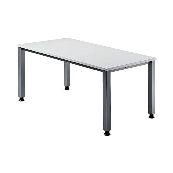 HAMMERBACHER bureau QS19 Q-Line 180 cm, 4 pieds
