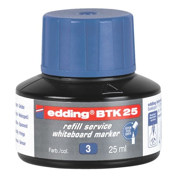 edding Recharge d'encre pour marqueur tableau blanc  BTK 25 
