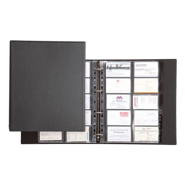 Durable Album � anneaux pour cartes de visite �&nbsp;Visifix Economy&nbsp;�