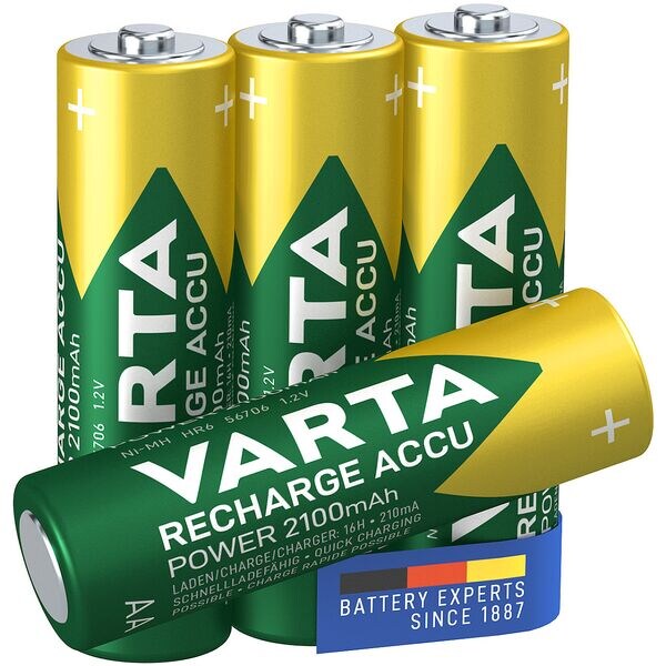 Varta Piles rechargeables  RECHARGE ACCU Power  Mignon / AA / HR6