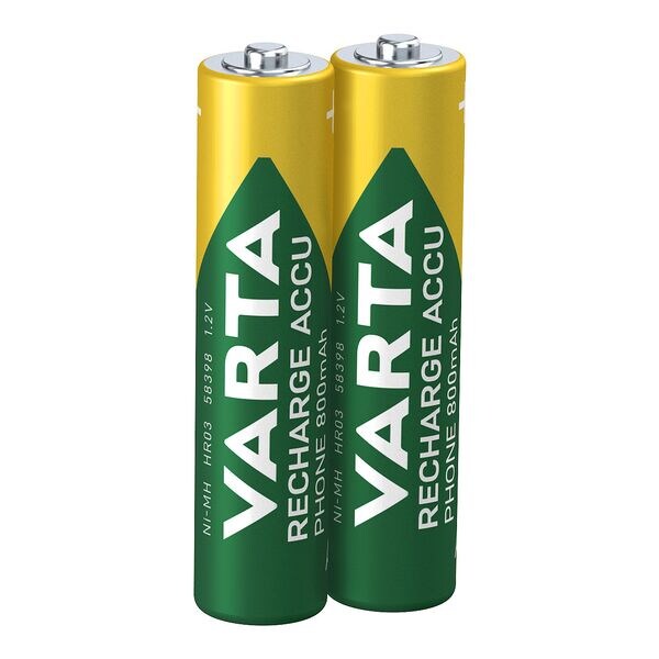 Varta Piles rechargeables  RECHARGE ACCU Phone  Micro / AAA / HR03