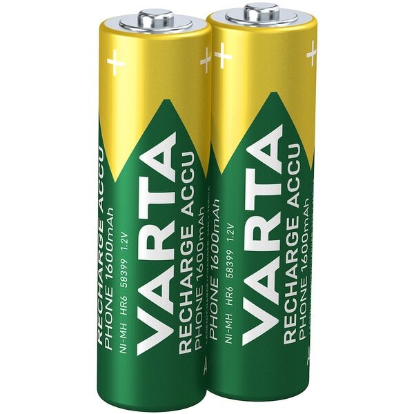 Varta Piles rechargeables  RECHARGE ACCU Phone  Mignon / AA / HR6