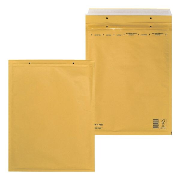 Mailmedia 100 pice(s) pochettes d'expdition -  bulles Airpoc, 29,2x37 cm, en grand paquet