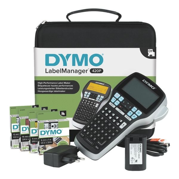 DYMO Lot titreuse Labelmanager  LM420P  dans une mallette