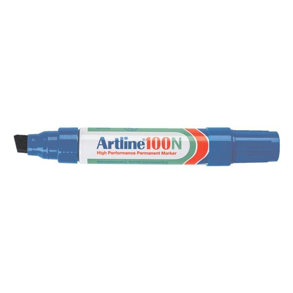 Artline marqueur indlbile 100N - pointe biseaute, Epaisseur de trait 7,5  - 12,0 mm