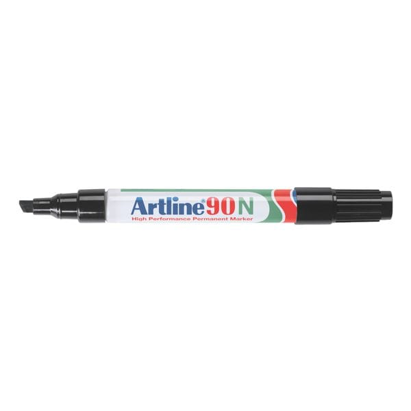 Artline marqueur indlbile 90N - pointe biseaute, Epaisseur de trait 2,0  - 5,0 mm (XB)