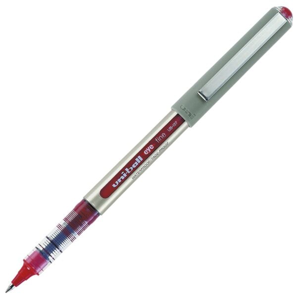 Stylo roller uni-ball eye fine convenant aux documents officiels (noir / bleu / rouge)