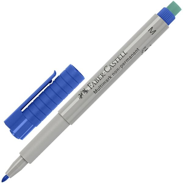 Faber-Castell Feutre universel Multimark 1526 M non-permanent - pointe ogive, Epaisseur de trait 1 - 1,0 mm Faber-Castell Feutre universel Multimark 1526 M non-permanent - pointe ogive, Epaisseur de trait 1 - 1,0 mm
