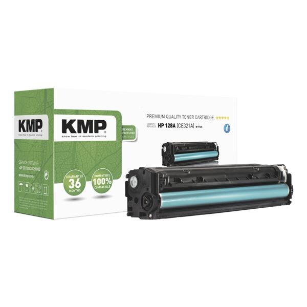 KMP Toner équivalent HP « CE321A » 128A KMP Toner équivalent HP « CE321A » 128A