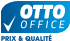 6x OTTO Office Surligneur Highliner, pointe biseautée avec Stylo roller gel