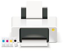 Inkjetprinter Inkjetprinter