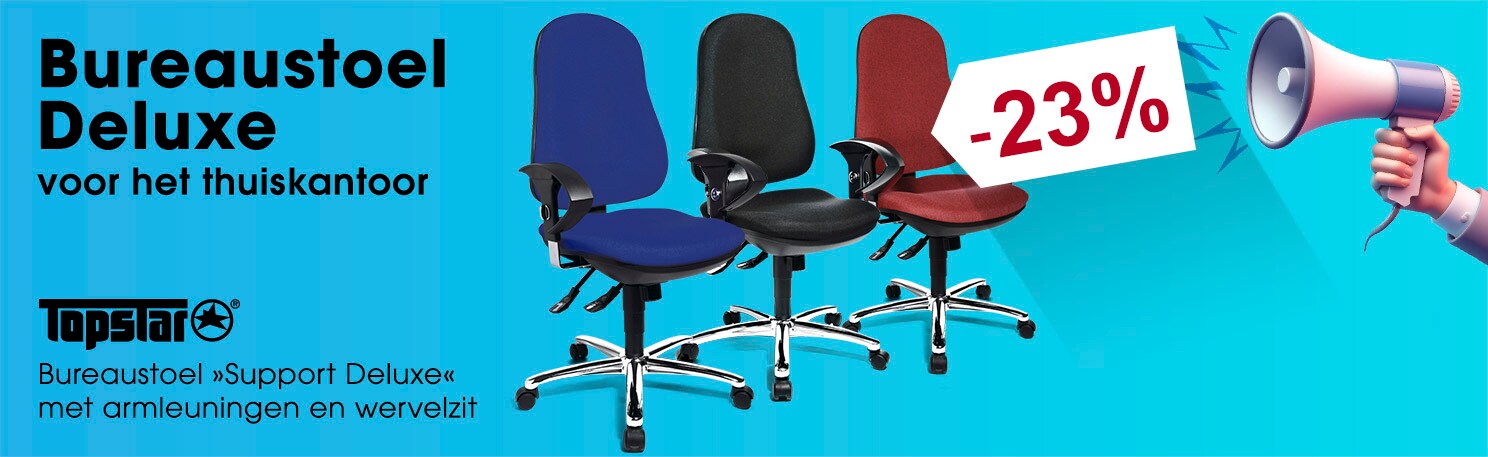 Topstar Bureaustoel »Support Deluxe« met armleuningen