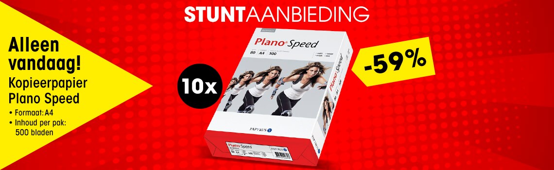 Plano 10 pakken kopieerpapier »Plano Speed«