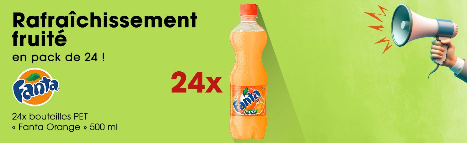 Fanta Boisson rafrachissante  Fanta Orange 
