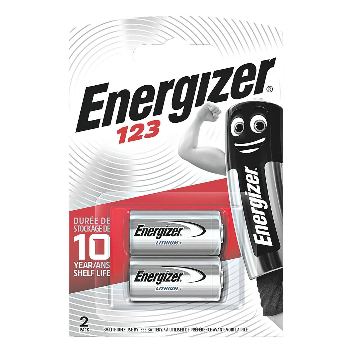 Energizer 2er-Pack Photo Batterien »Spezial Lithium Foto« 123 / CR17345