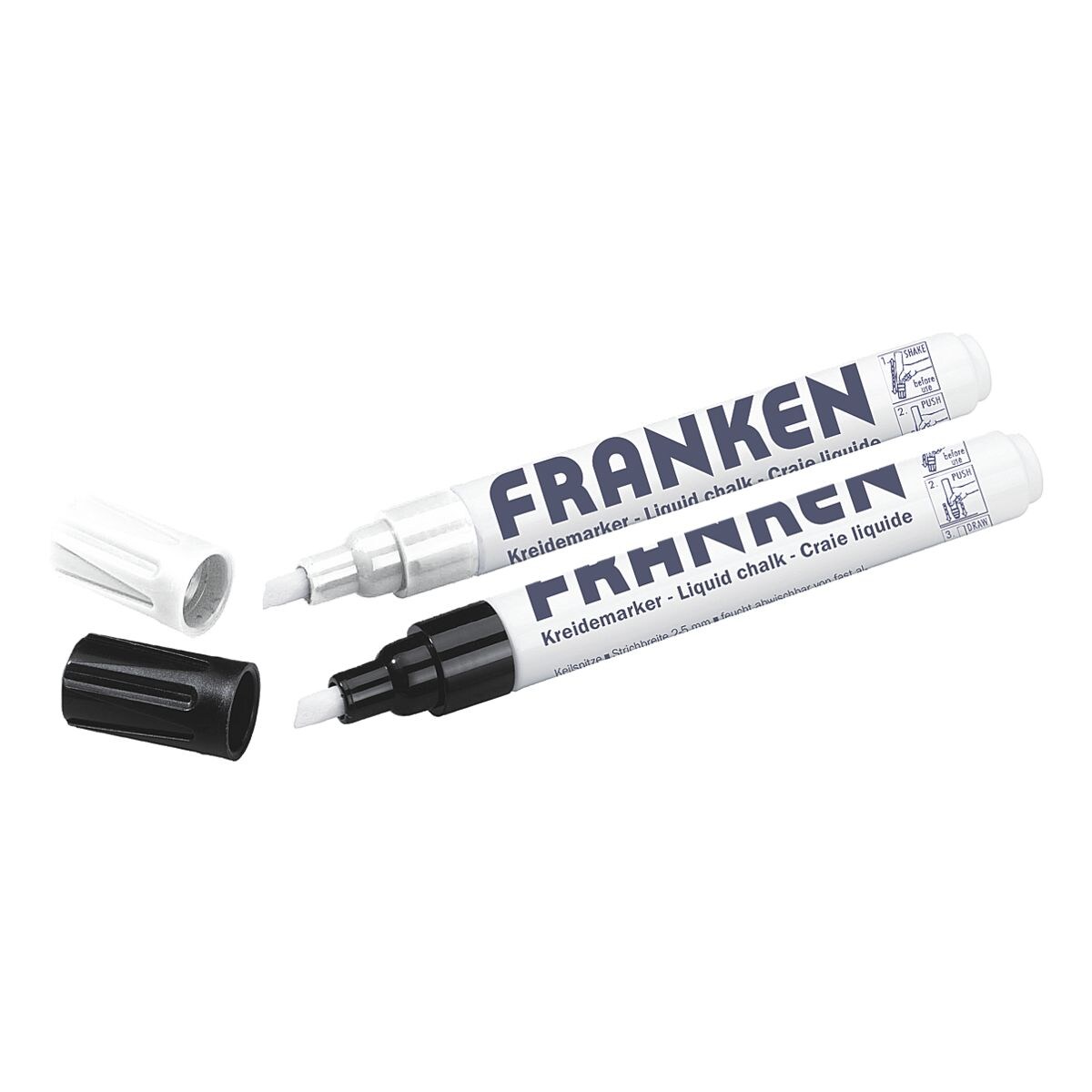 Franken 2er-Pack Kreidemarker »ZKM0910«