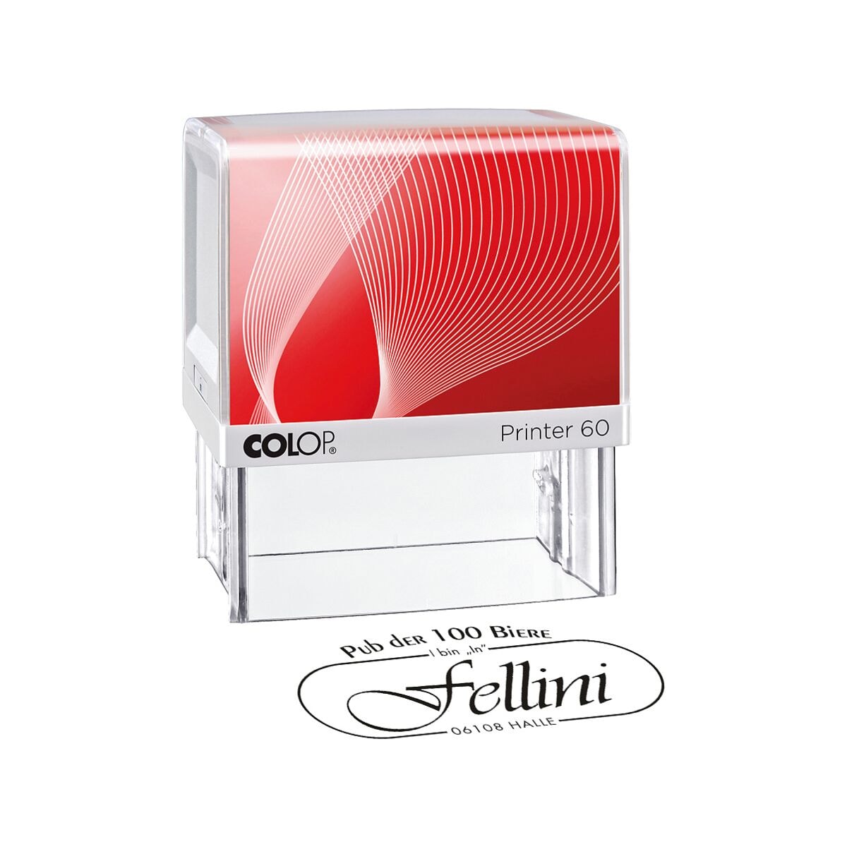 Colop Selbstfärbender Textstempel »Printer 60«
