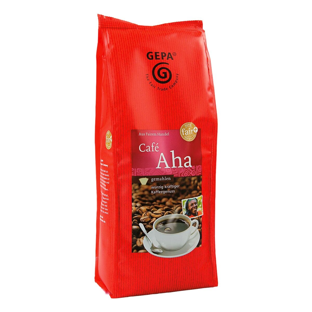GEPA Caf Aha Kaffee gemahlen 500 g