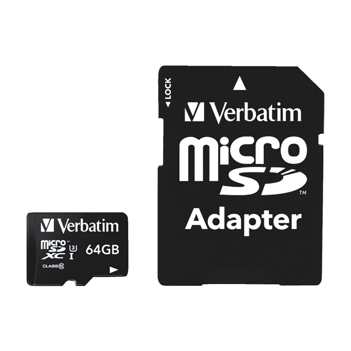 Verbatim microSDHC-Speicherkarte »Pro U3 64GB«