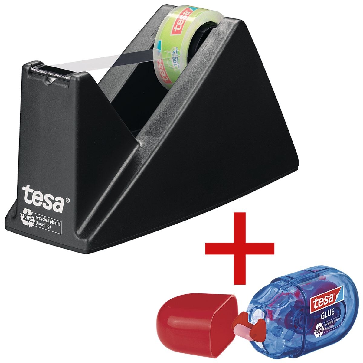 tesa Tischabroller mit Klebefilm 59327 inkl. Kleberoller »Mini«