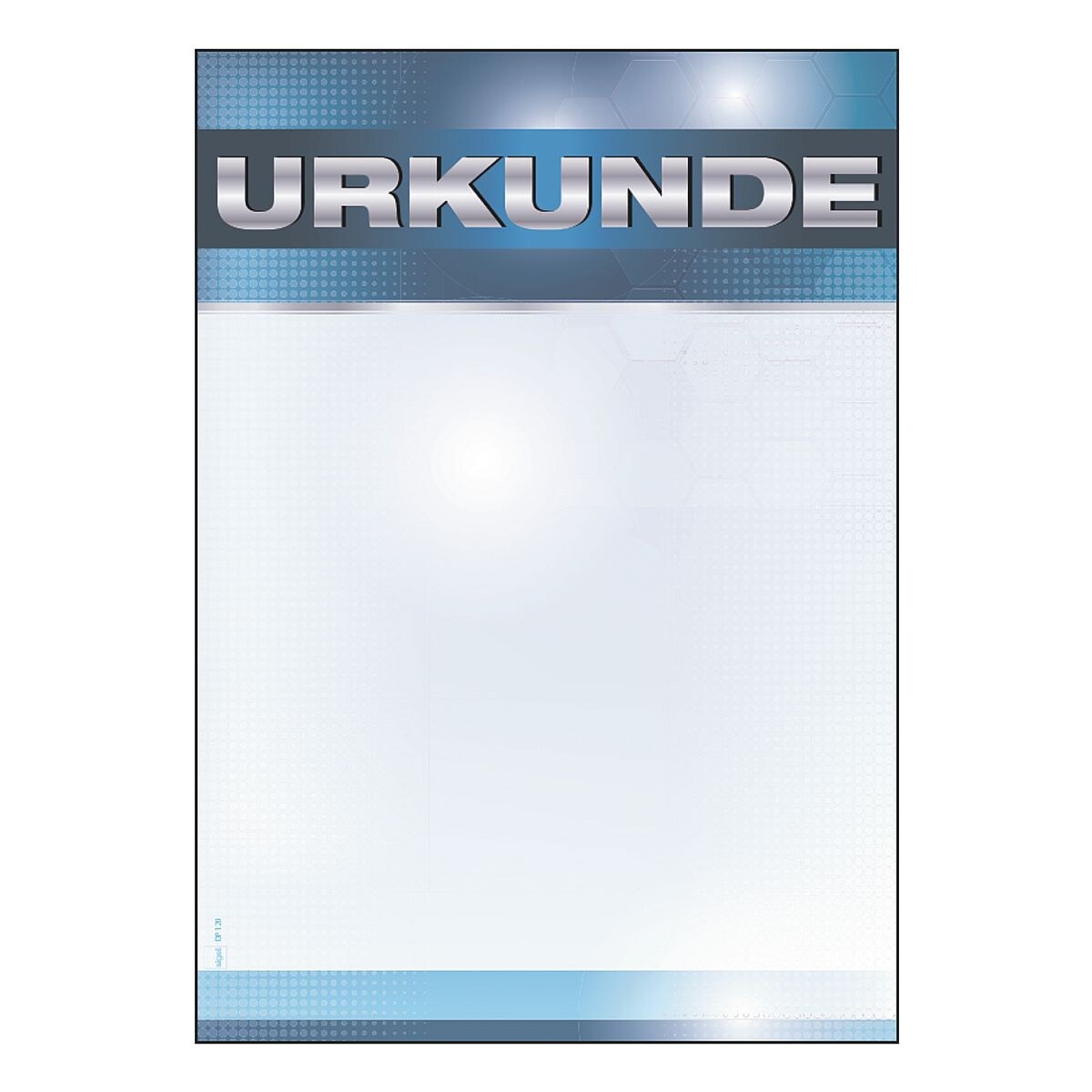 Sigel Motiv-Papiere »Urkunde« DP120