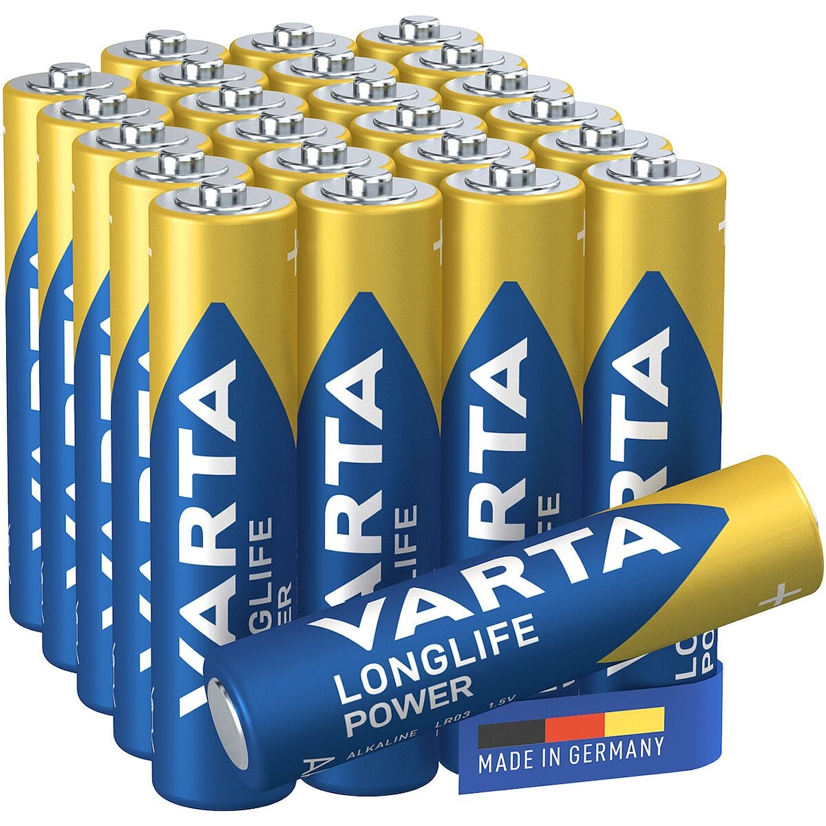 Varta 24er-Pack Batterien LONGLIFE Power Micro / AAA / LR03