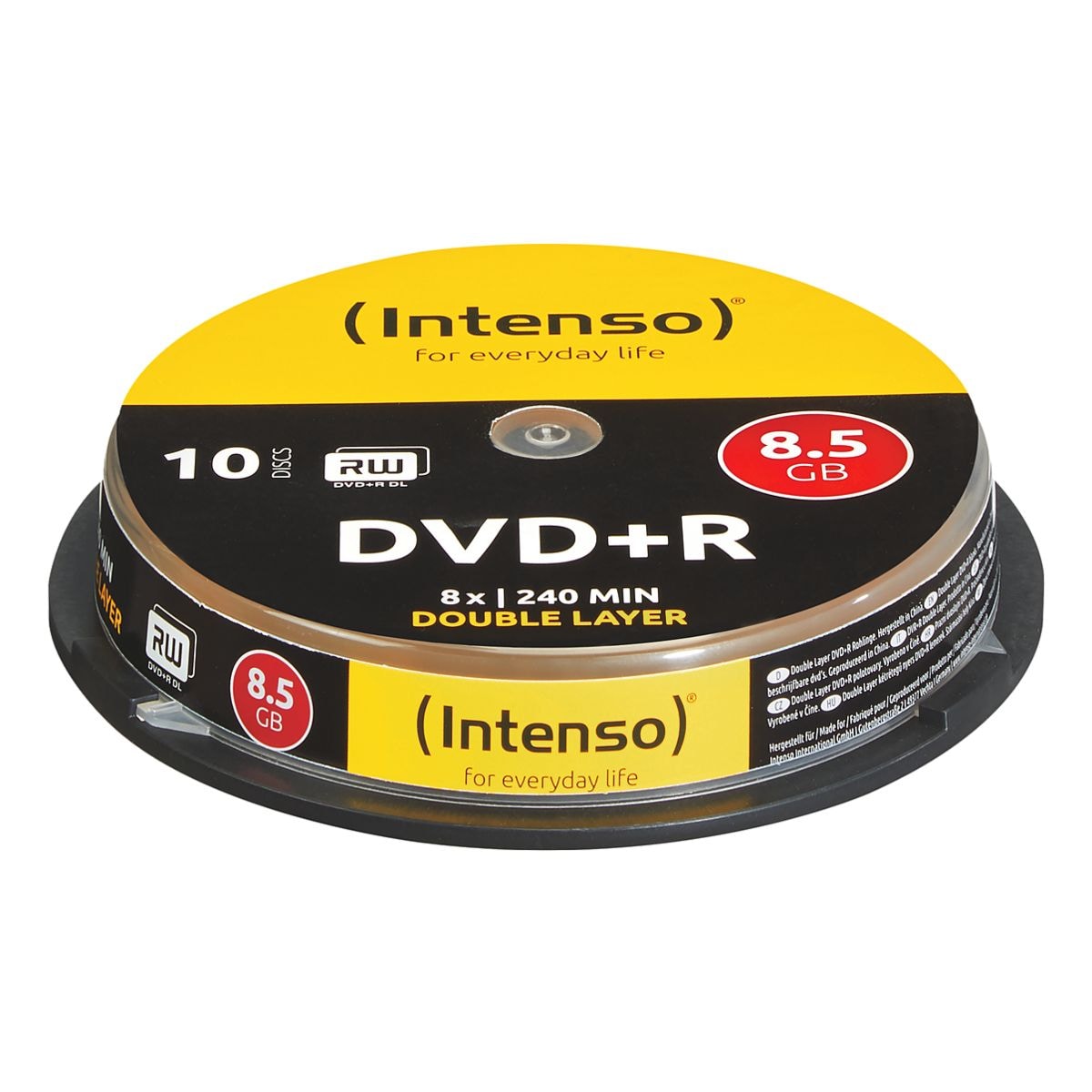 Intenso Doublelayer-DVD-Rohlinge DVD+R DL
