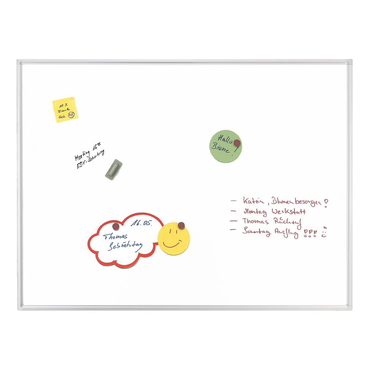 Whiteboard Franken ECO, 90 x 60 cm