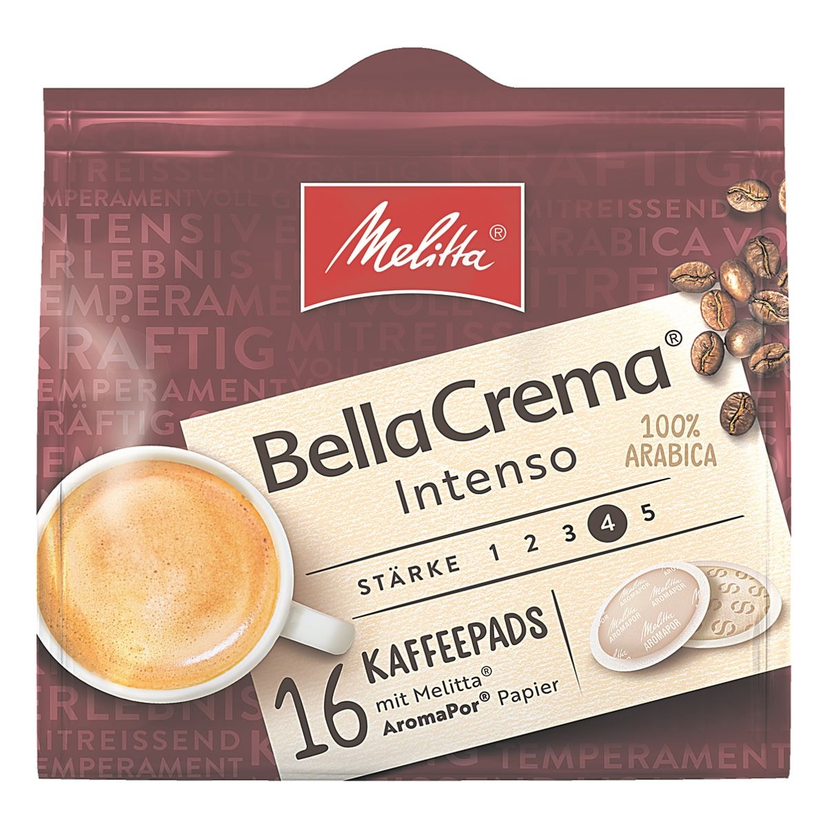 Melitta Kaffeepads Bella Crema Intenso