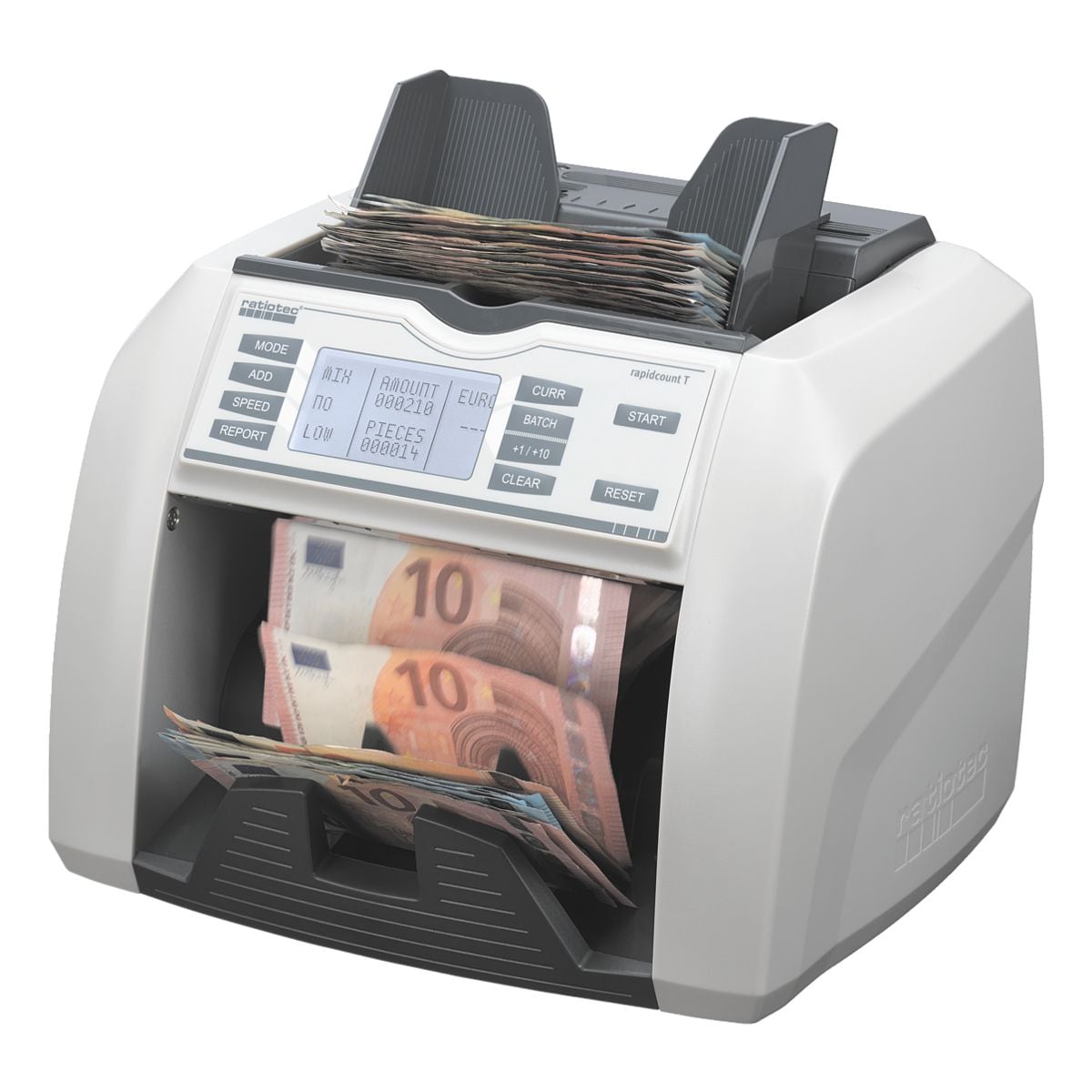 ratiotec Banknotenzählmaschine »rapidcount T 275«