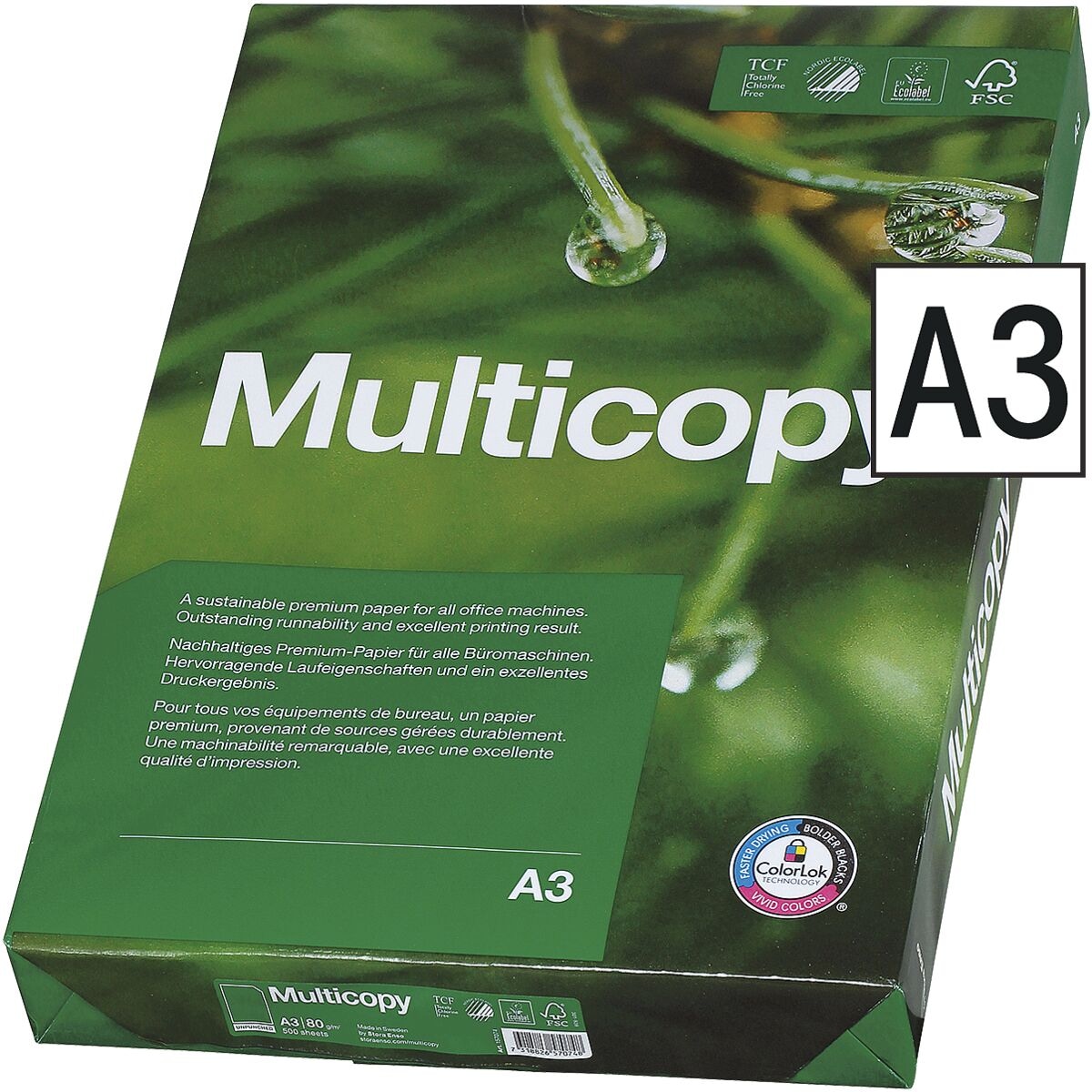 Multifunktionspapier A3 MultiCopy MultiCopy - 500 Blatt gesamt
