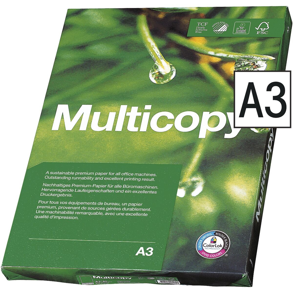 Multifunktionspapier A3 MultiCopy MultiCopy - 500 Blatt gesamt