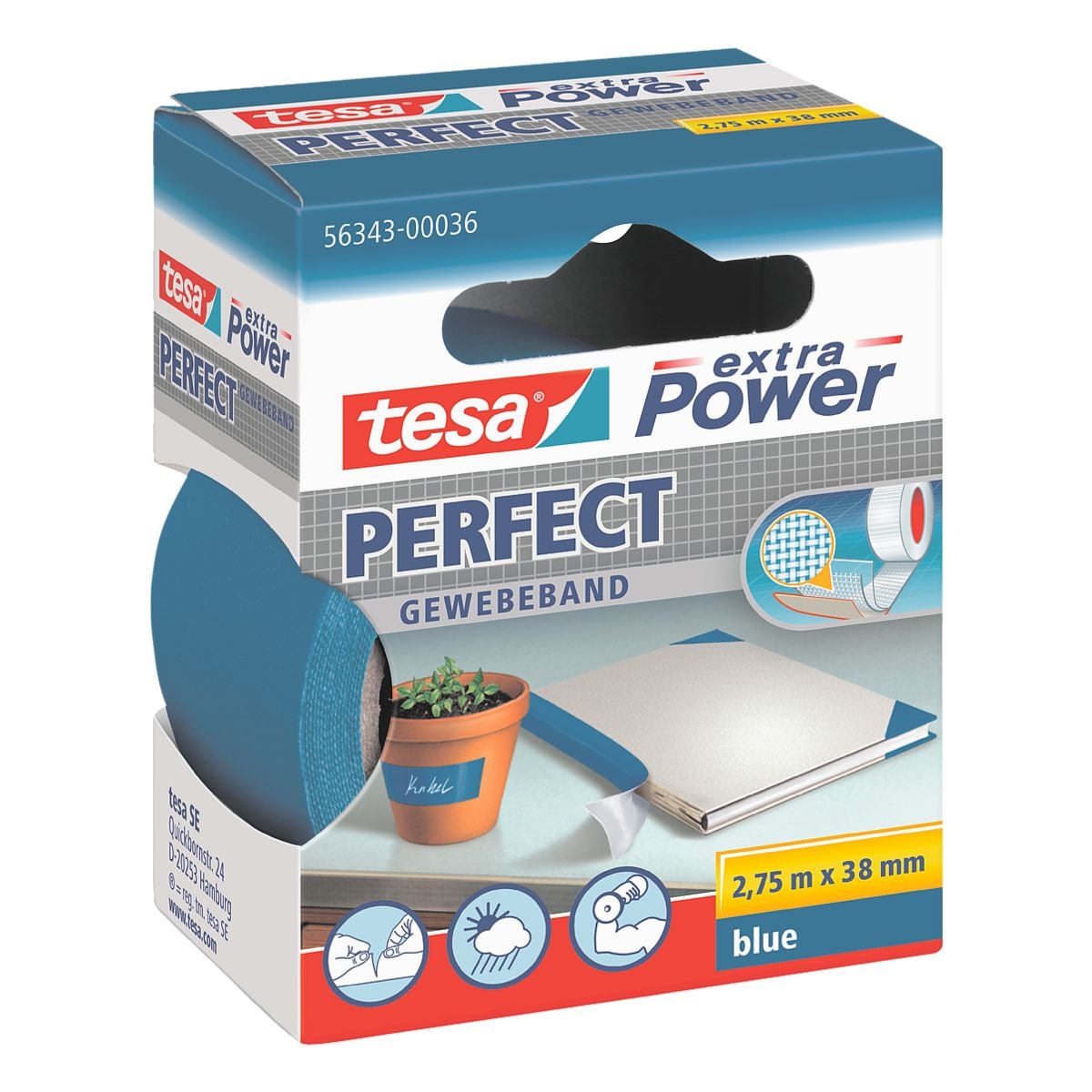 tesa Gewebeband »Extra Power« 56343