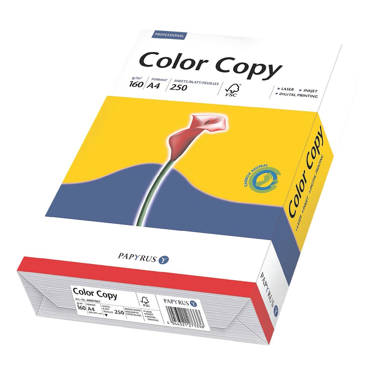 Farblaserpapier A4 Papyrus Color Copy - 250 Blatt gesamt
