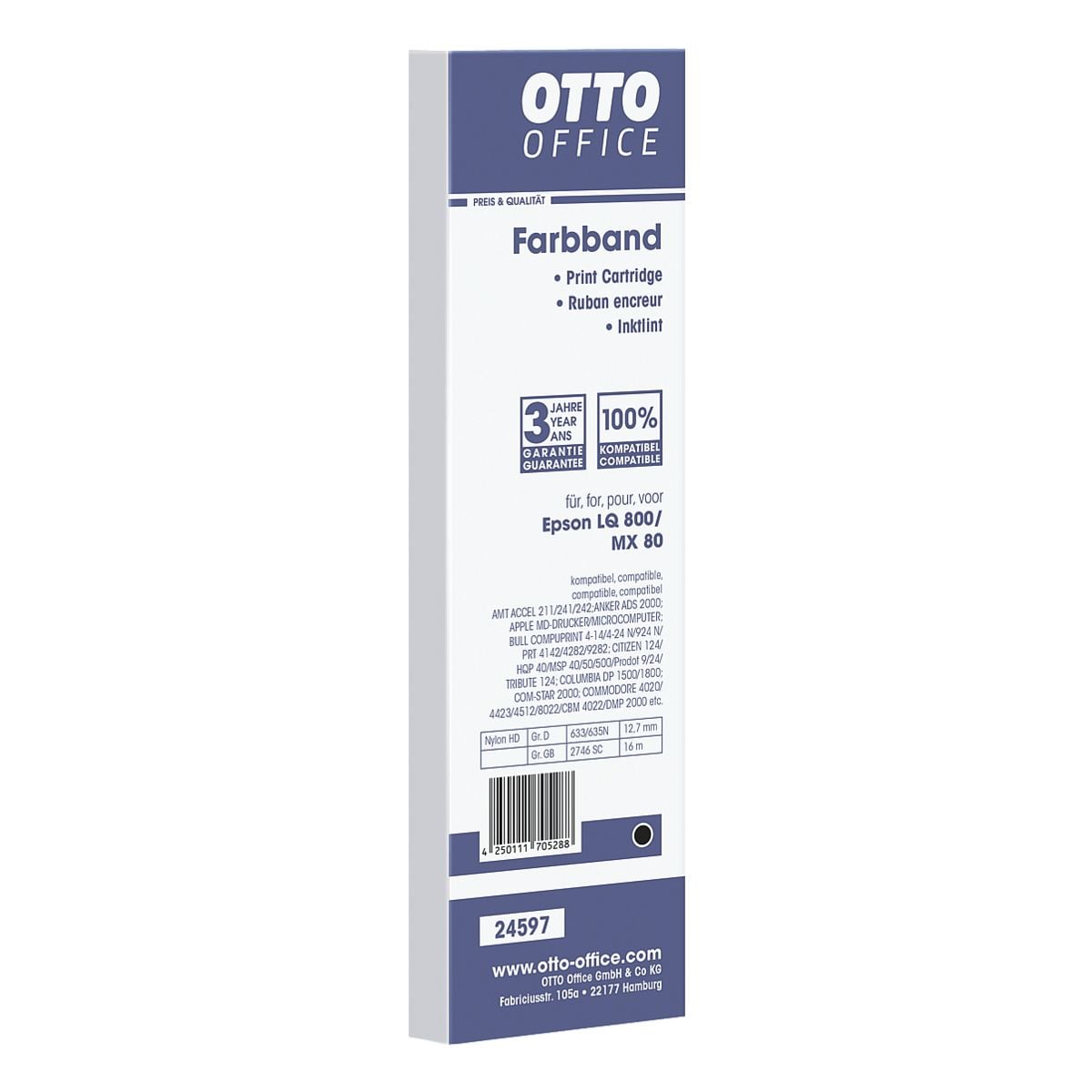 OTTO Office Nylonband - LQ 800 / MX 80