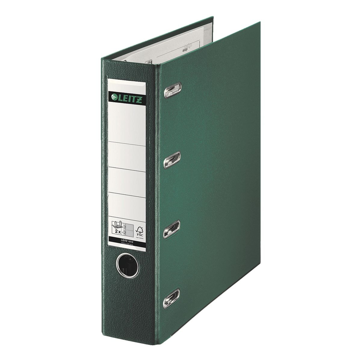 Doppelordner 2x A5 quer LEITZ 1012 breit, einfarbig