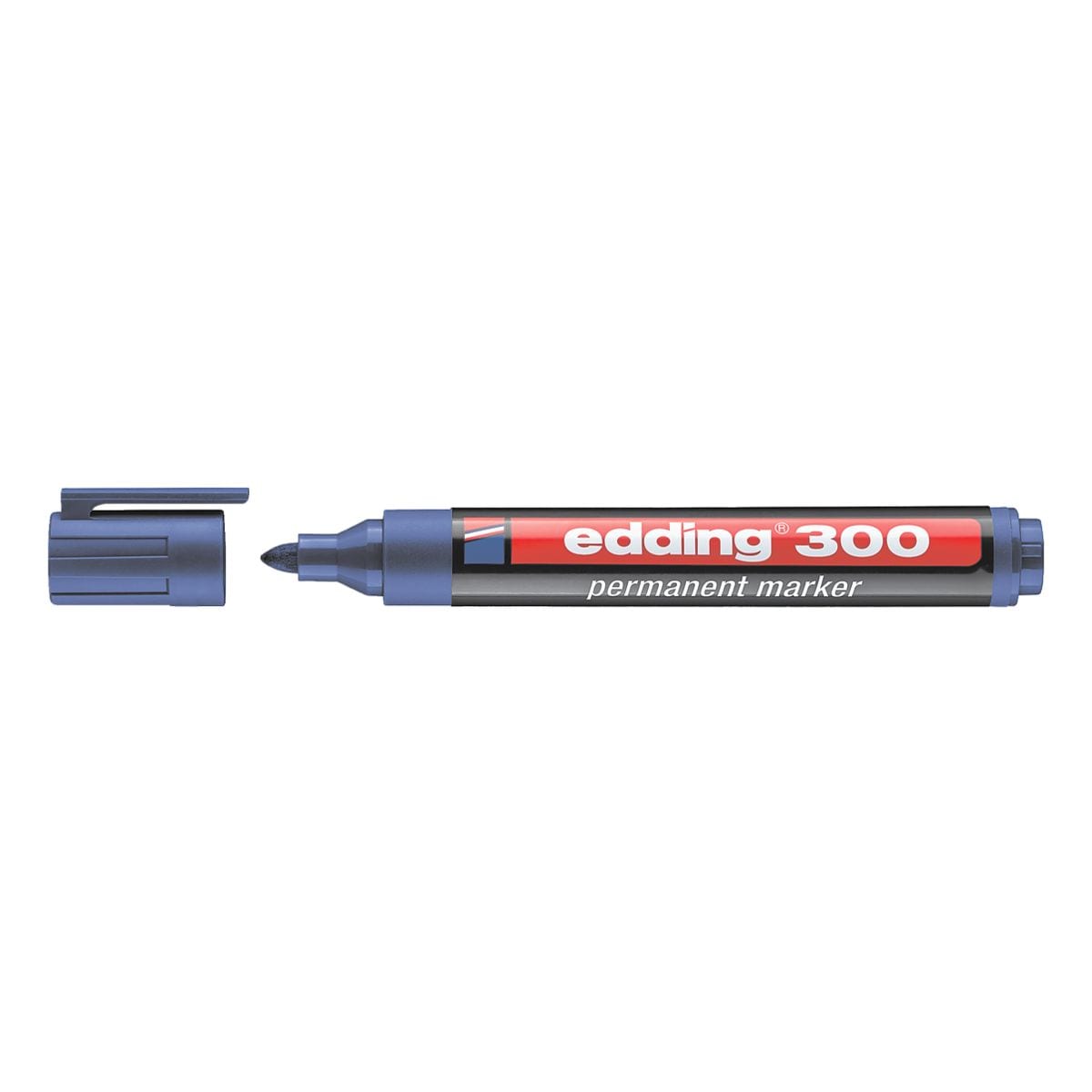 edding Permanent-Marker 300 - Rundspitze, Strichstrke 1,5  - 3,0 mm (XB)