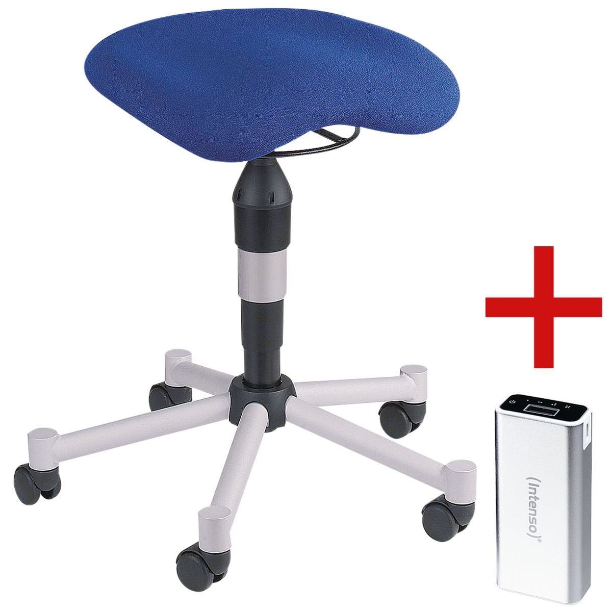 Topstar Fitness-Sitzhocker »Balance 20« inkl. Ladegerät für Smartphones/Tablets »Powerbank«
