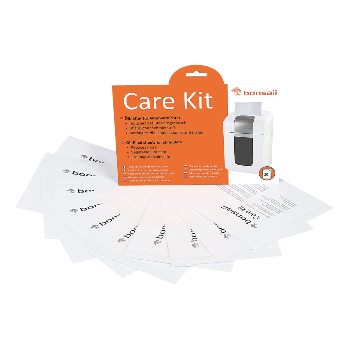 bonsaii Ölblätter für Aktenvernichter »Care Kit«