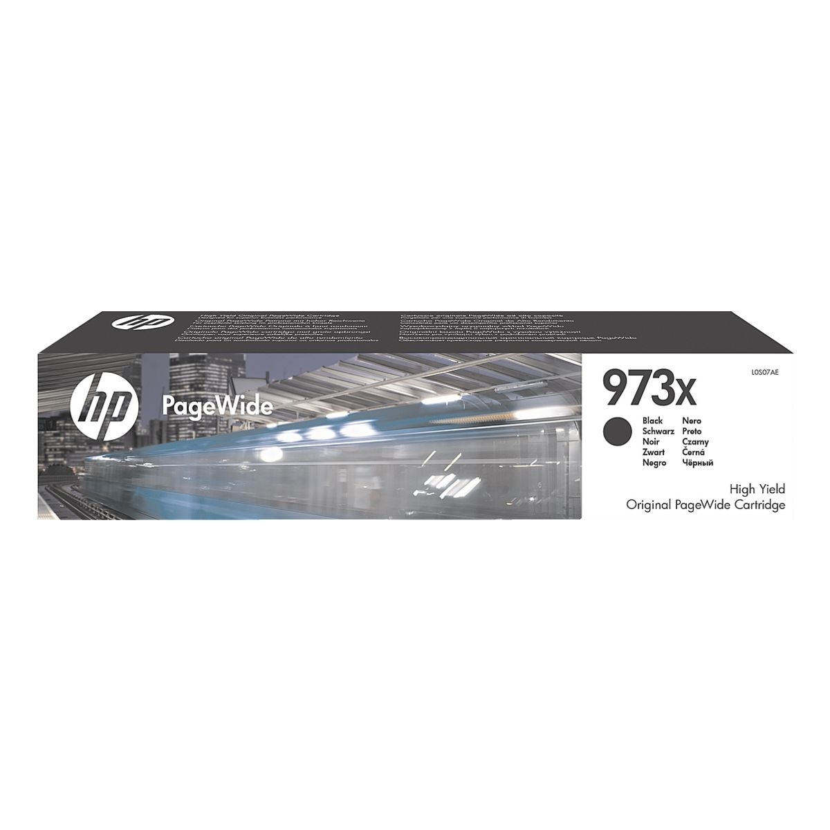 HP Tintenpatrone HP 973X, schwarz - L0S07AE