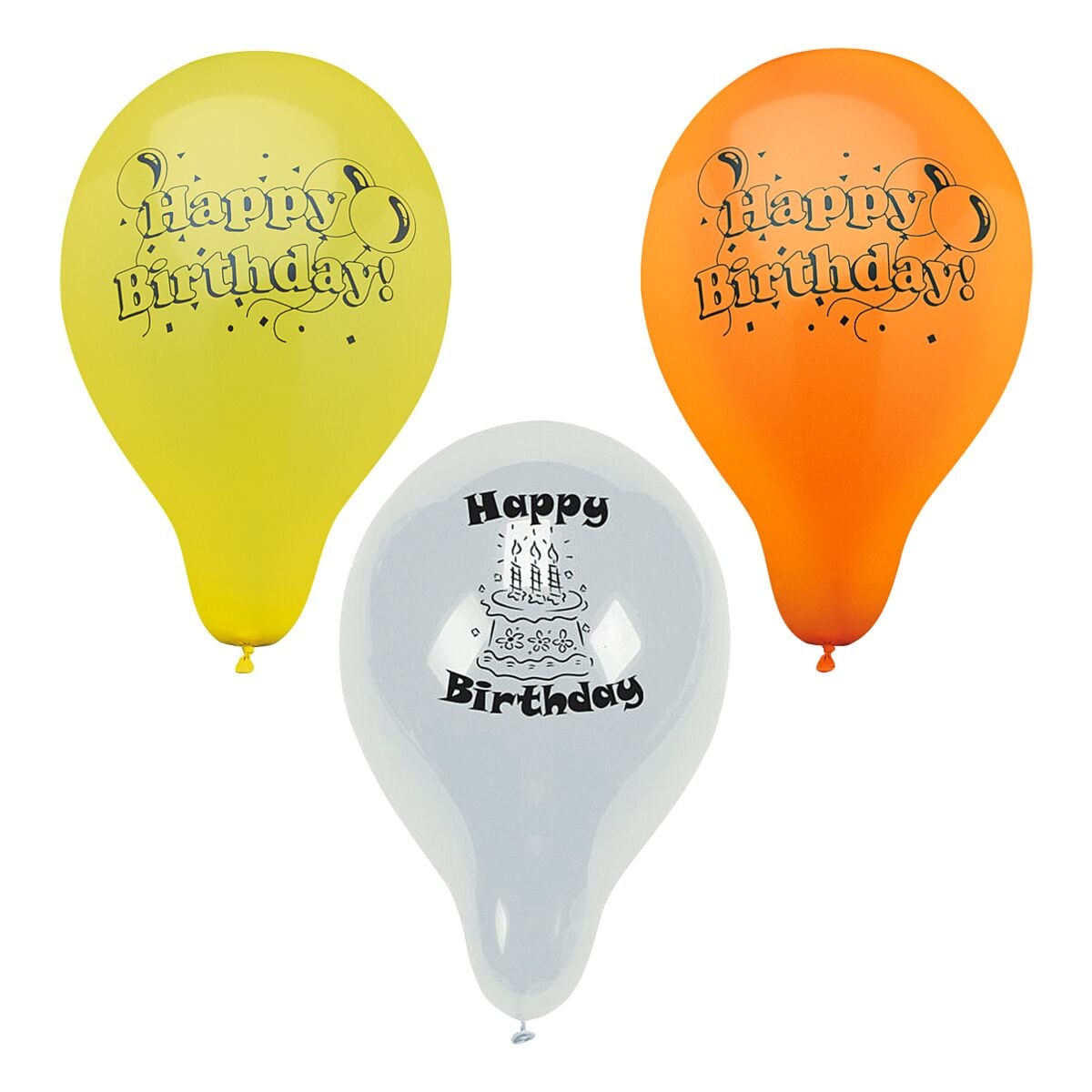 Papstar Luftballons Happy Birthday